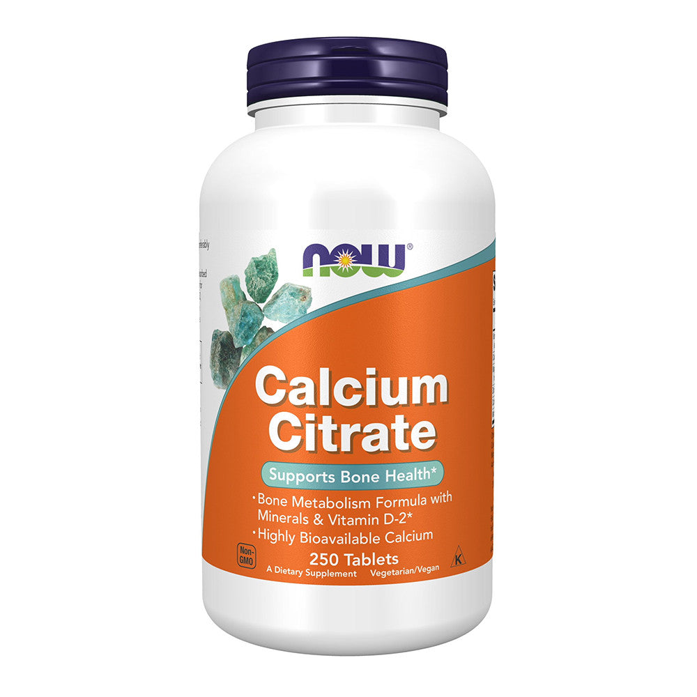 Now Supplements, Calcium Citrate with Vitamin D, Magnesium, Zinc, Copper, And Manganese, 250 Ea